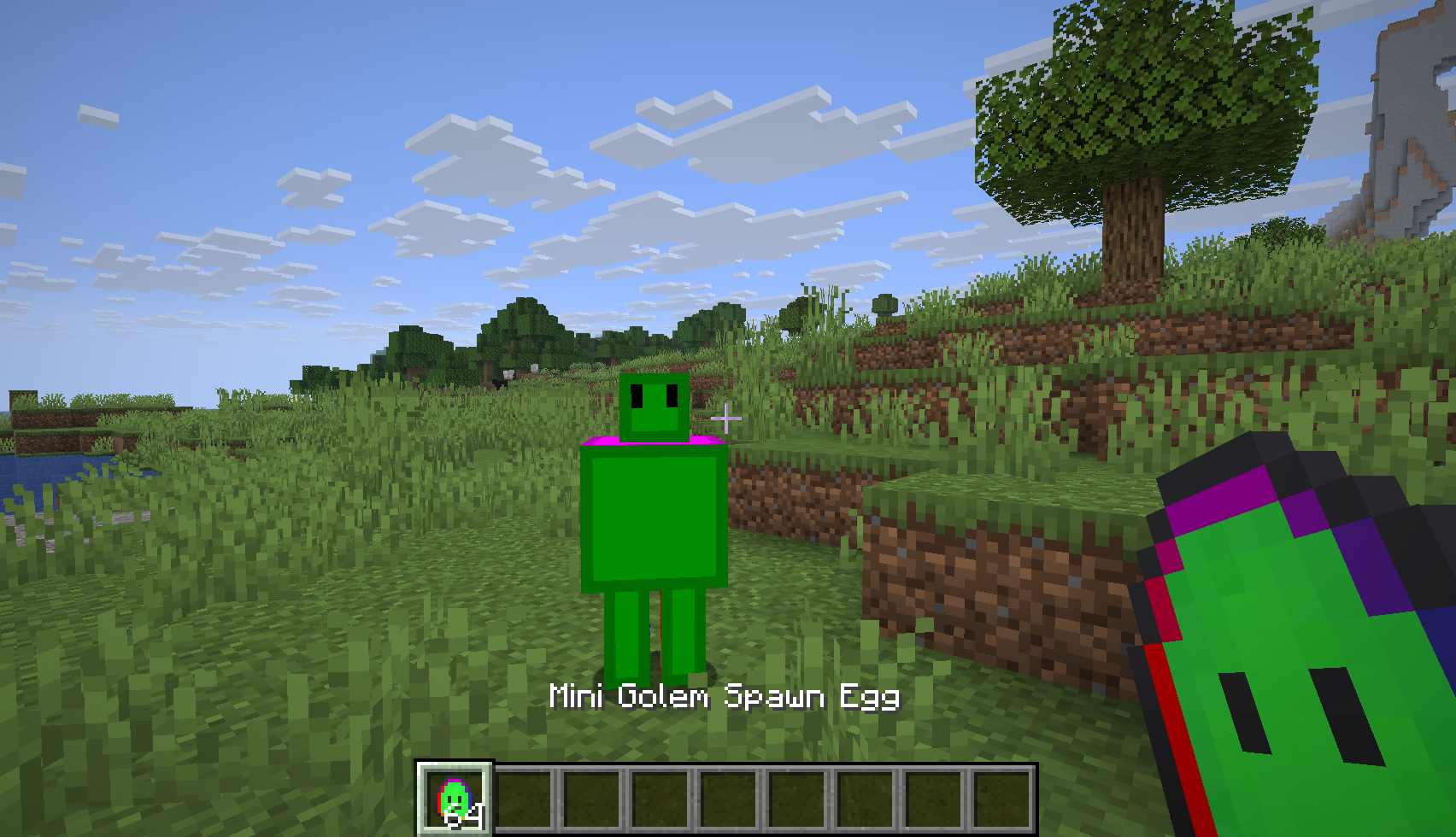 Spawn-Ei Item mit Client Item