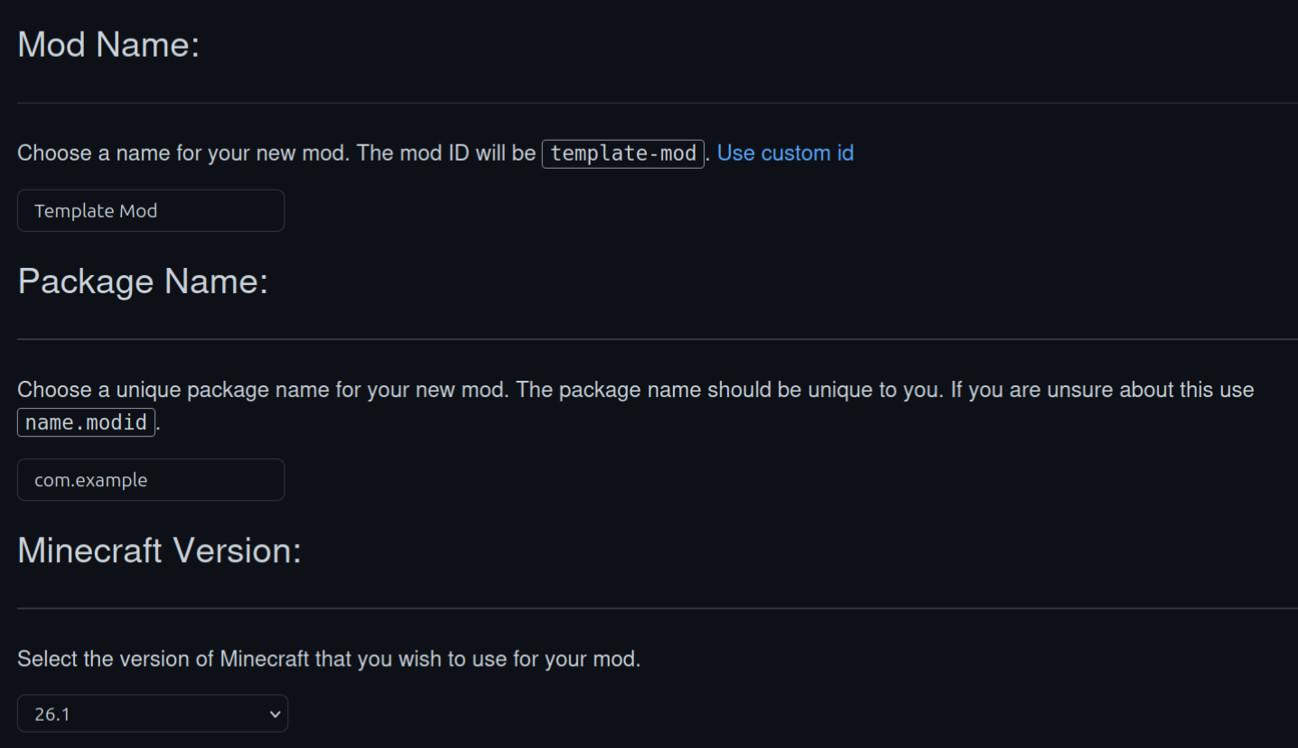 Anteprima del generatore