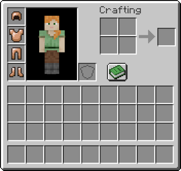 Modello di armatura corrotto su un giocatore