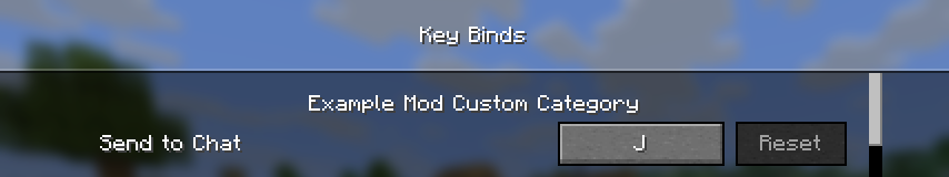 Übersetzte Schlüsselkategorie und Zuordnung