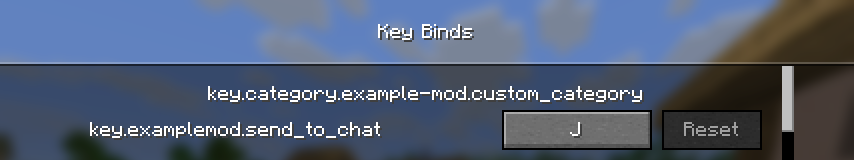 Nicht übersetzte Schlüsselkategorie und Zuordnung