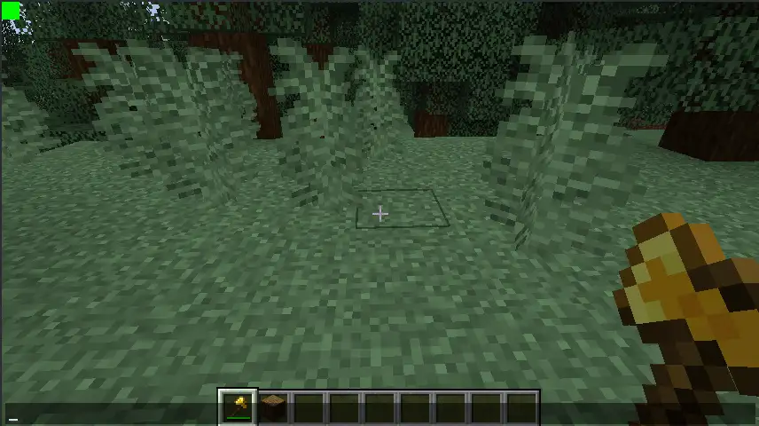 Eine Farbe im im Laufe der Zeit überblenden